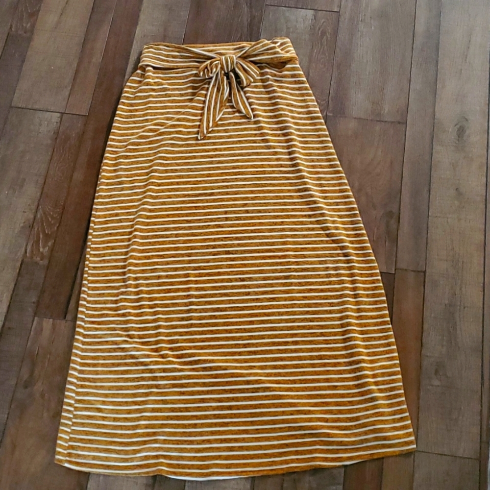 Expresso Burnt yellow skirt (large)
